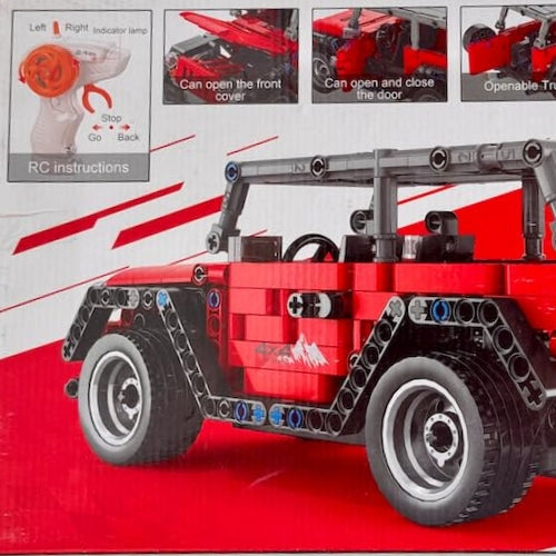 70015-come alive building block rc car