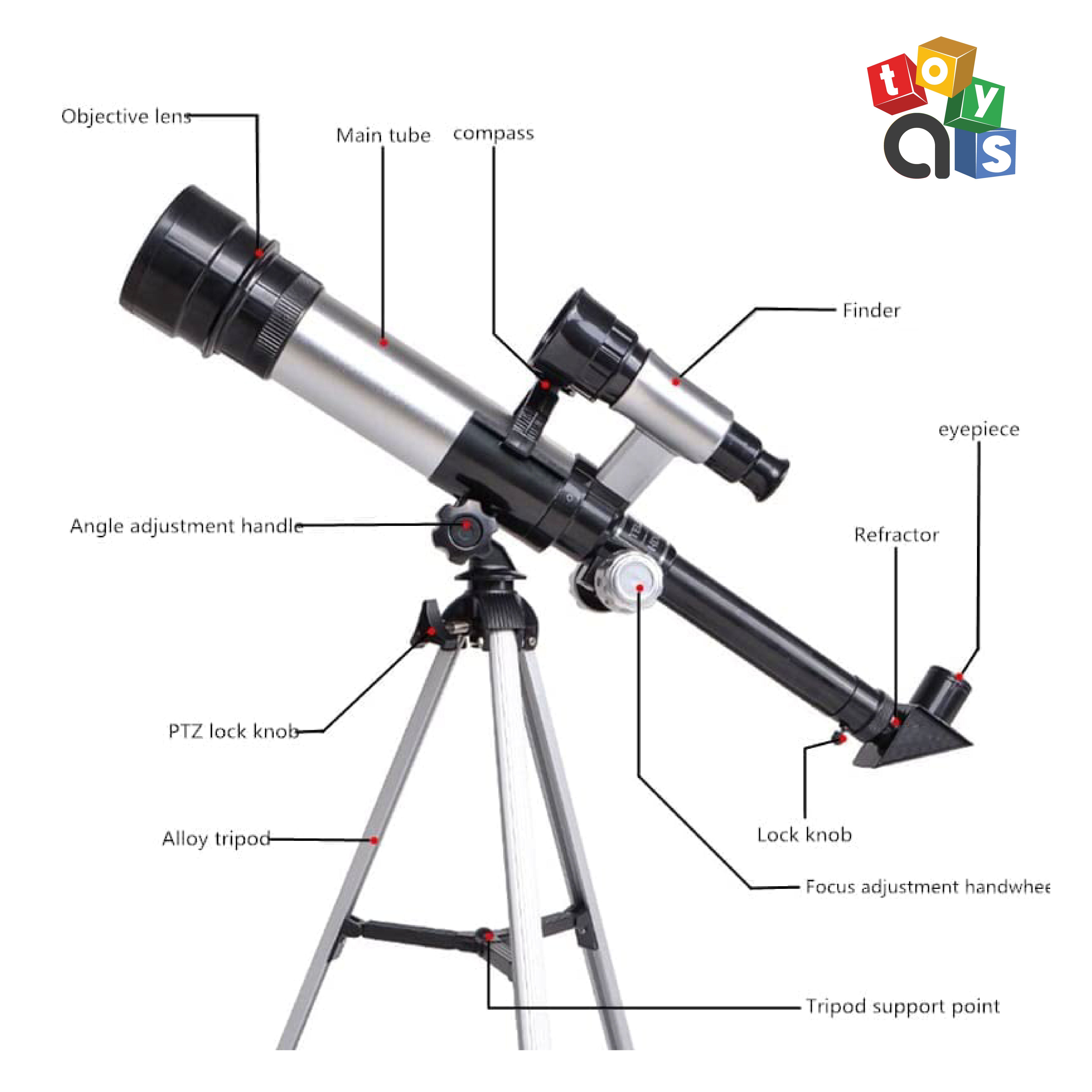 TELESCOPE 60X HD COATED LENS