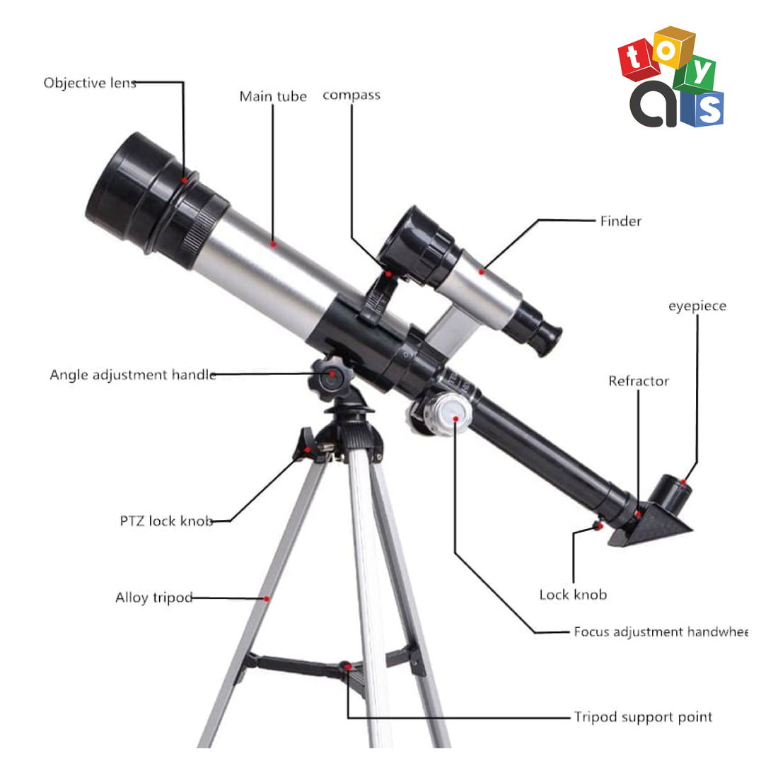 TELESCOPE 60X HD COATED LENS
