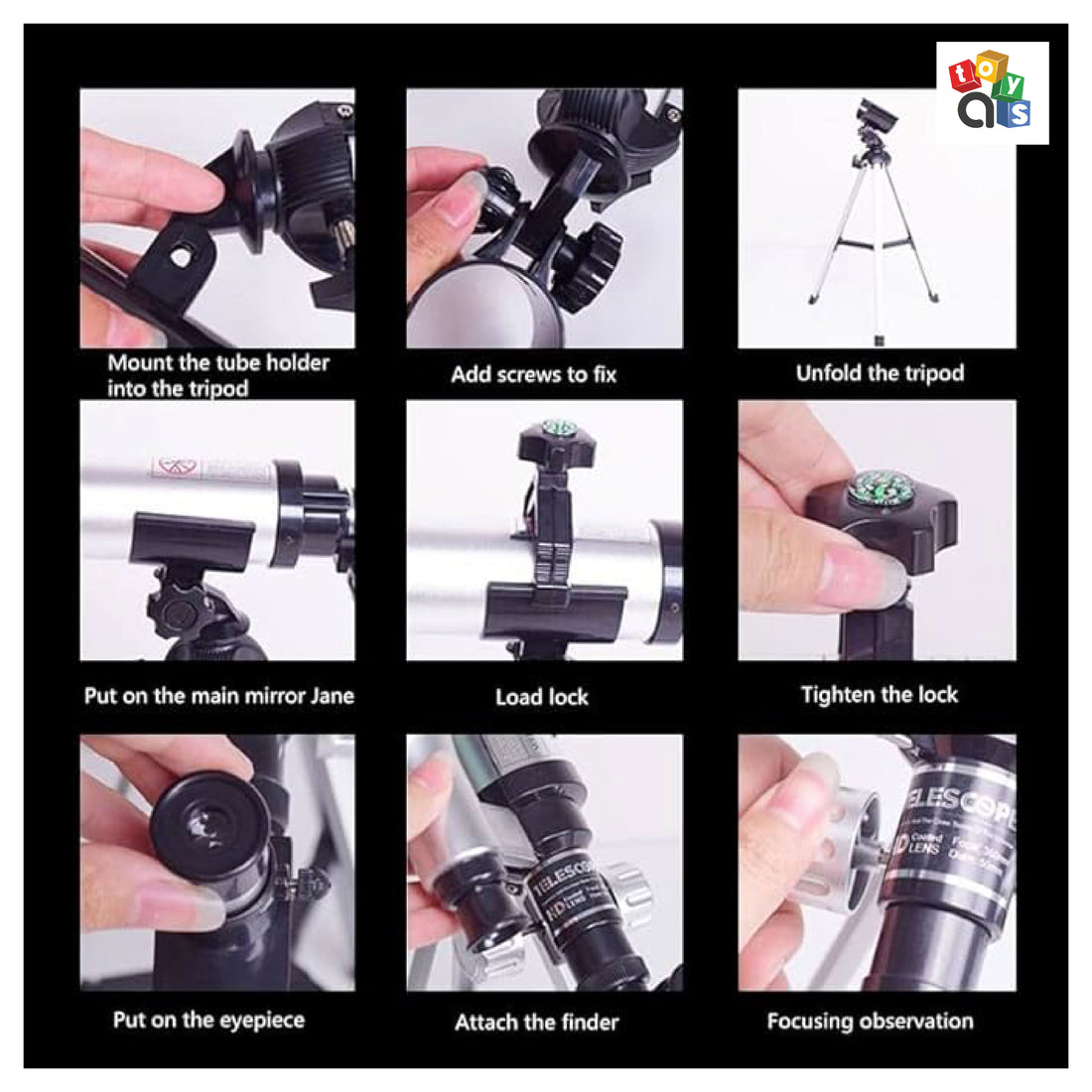 TELESCOPE 60X HD COATED LENS