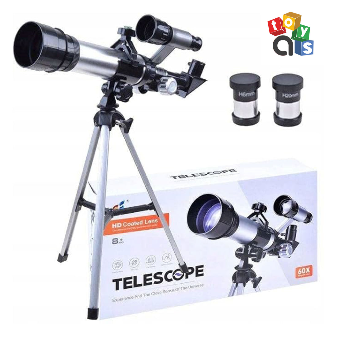 TELESCOPE 60X HD COATED LENS